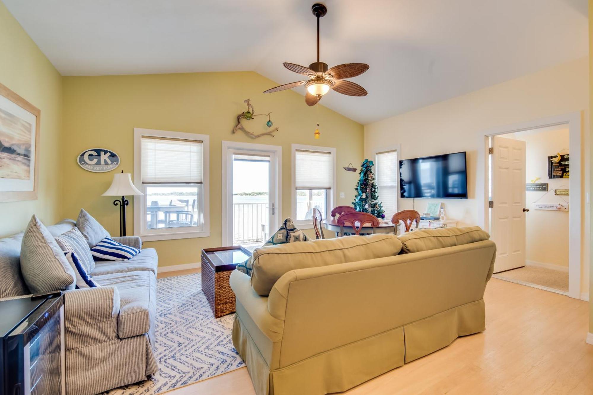 Villa Oceanfront Oasis In Cedar Key With 2 Balconies! Exterior foto
